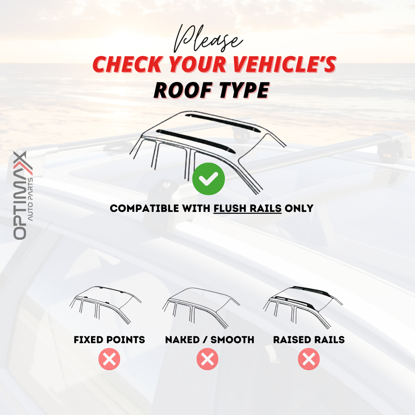 Roof Rack Crossbars for Volvo V60 Wagon 2013-2018