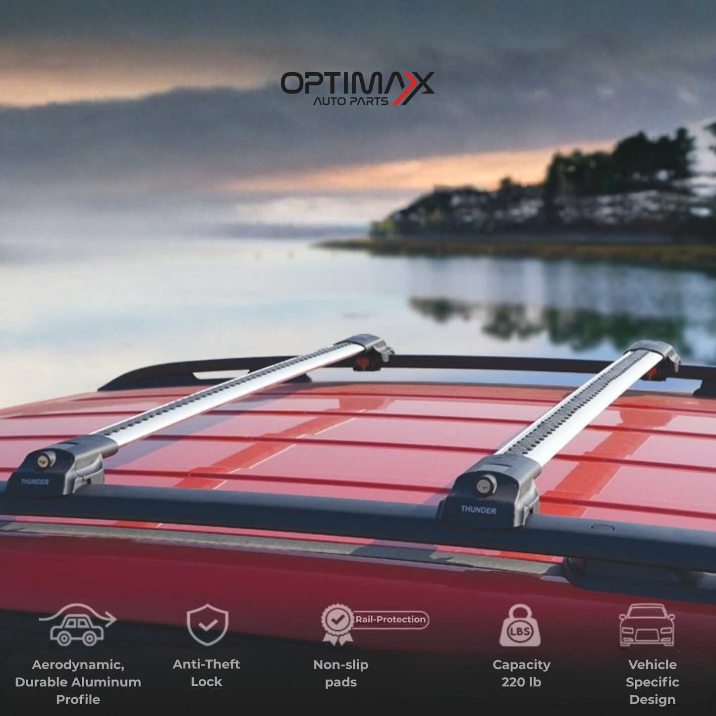 Roof Rack Crossbars for Ford Escape 2008-2012