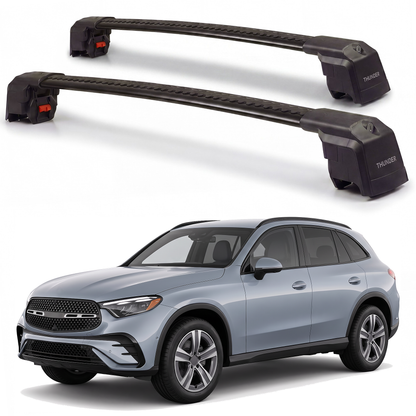 Mercedes-Benz GLC X254 2023-2026 roof rack cross bars black pair