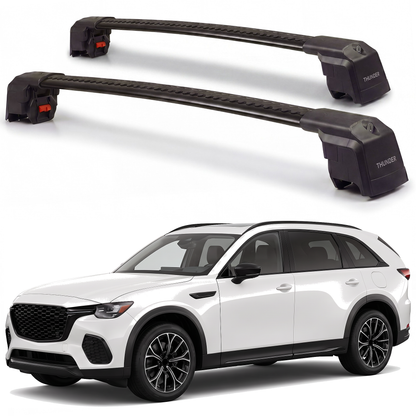 Mazda CX-70 2025-2026 roof rack cross bars black pair