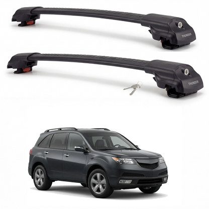 Acura MDX 2007-2013 TRX1 Roof Rack Cross Bars Black