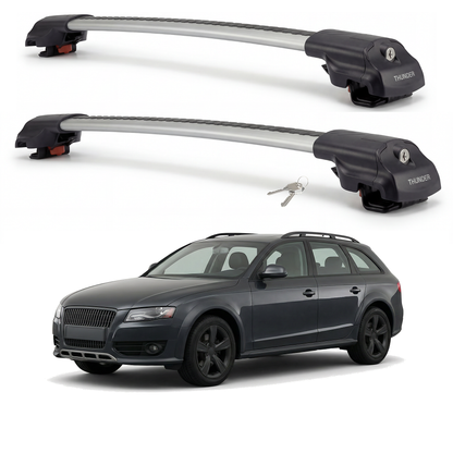 Audi A4 Allroad (B7) 2006-2008 TRX1 gray roof rack cross bars