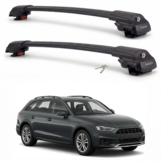 Roof Rack Cross Bars for Audi A4 Allroad (B8) 2013-2016