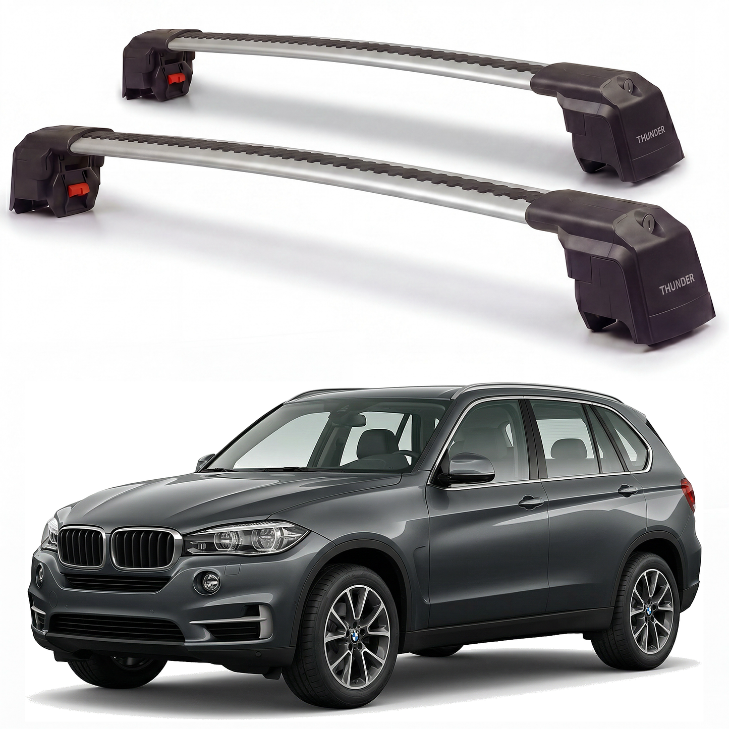 BMW X5 F15 Gray hero