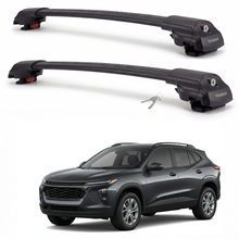 Chevrolet Trax 2013-2023 TRX1 black roof rack cross bars