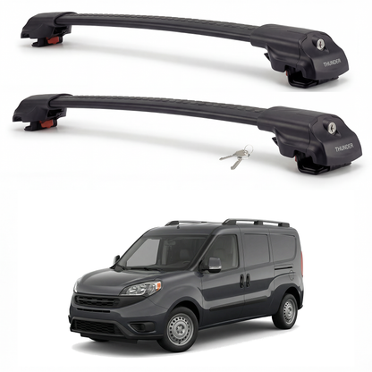 Ram ProMaster City 2015-2022 TRX1 black roof rack cross bars
