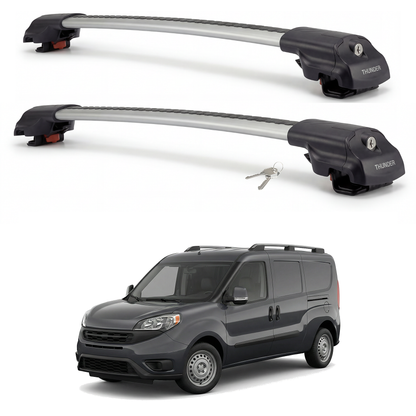 Dodge ProMaster City Van 2015-2023 TRX1 gray roof rack cross bars