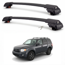 Ford Escape 2008-2012 TRX1 black roof rack cross bars