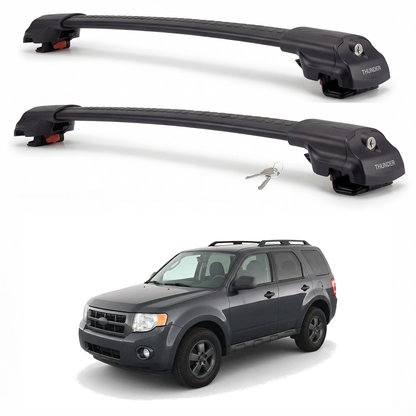 Ford Escape 2008-2012 TRX1 black roof rack cross bars