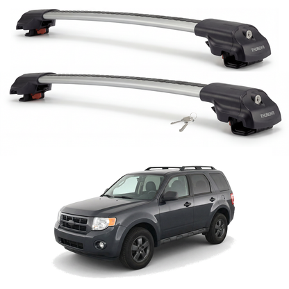 Ford Escape 2008-2012 TRX1 gray roof rack cross bars