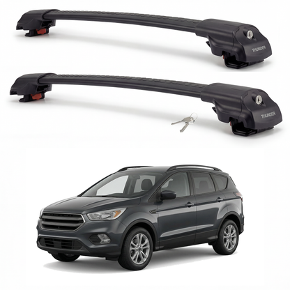 Ford Escape 2013-2019 TRX1 black roof rack cross bars