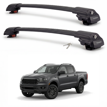 Ford Ranger (T7) 2016-2023 TRX1 black roof rack cross bars
