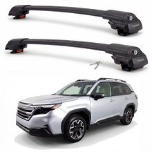Subaru Forester 2025-2026 roof rack cross bars black pair