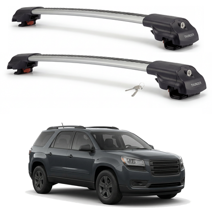 GMC Acadia 2007-2016 TRX1 gray roof rack cross bars