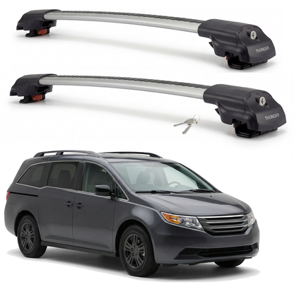 Honda Odyssey 2006–2010 TRX1 gray roof rack cross bars