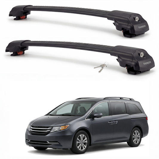 Honda Odyssey 2011–2017 TRX1 black roof rack cross bars