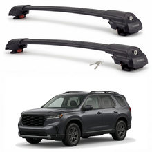 Honda Pilot 2023-2026 TRX1 black roof rack cross bars