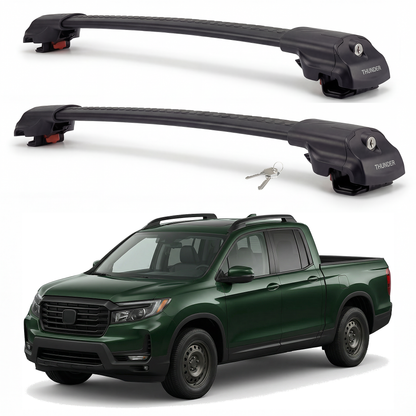 Honda Ridgeline 2017-2025 TRX1 black roof rack cross bars