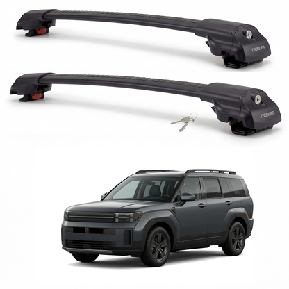 Hyundai Santa Fe 2024-2026 TRX1 black roof rack cross bars