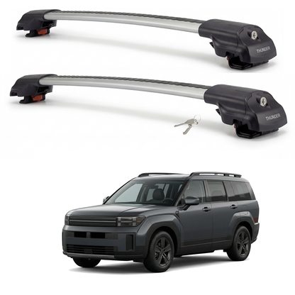 Hyundai Santa Fe 2024-2026 TRX1 gray roof rack cross bars