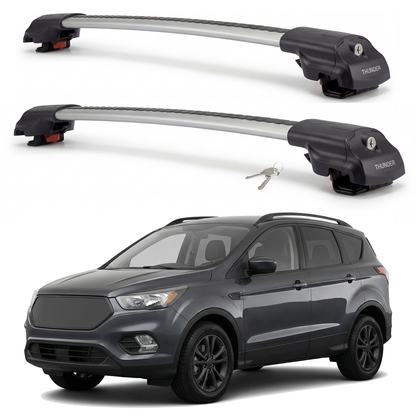 Infiniti QX50 2014-2017 TRX1 gray roof rack cross bars