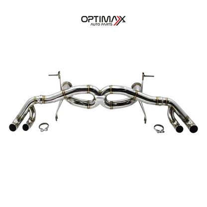 Stainless X Pipe Rear Exhaust Non Valved for Lamborghini Huracán (LP580 - LP610)