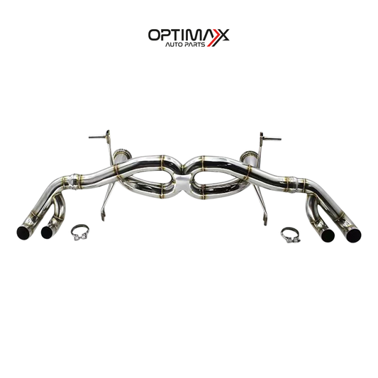 Stainless X Pipe Rear Exhaust Non Valved for Lamborghini Huracán (LP580 - LP610)