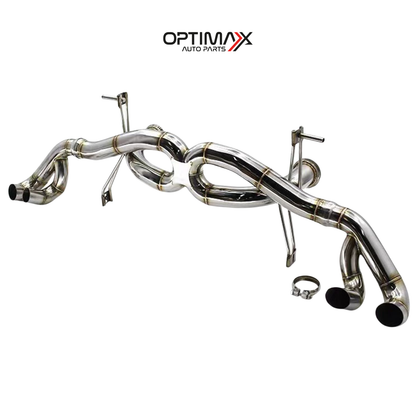 Stainless X Pipe Rear Exhaust Non Valved for Lamborghini Huracán (LP580 - LP610)