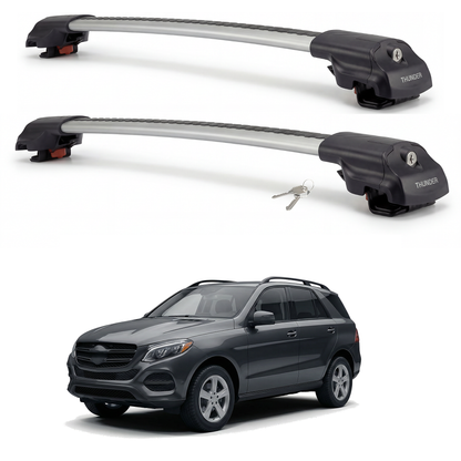 Mercedes-Benz ML (W166) 2012-2019 TRX1 gray roof rack cross bars