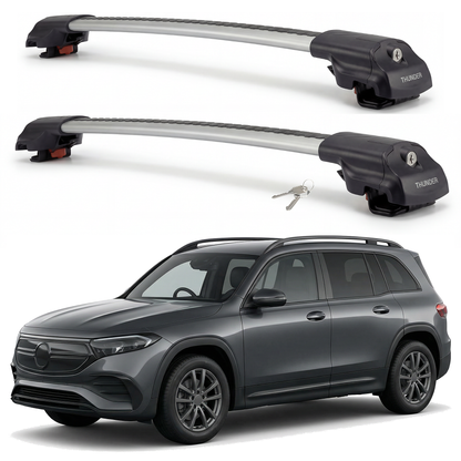 Mercedes-Benz EQB 2023-2025 TRX1 gray roof rack cross bars