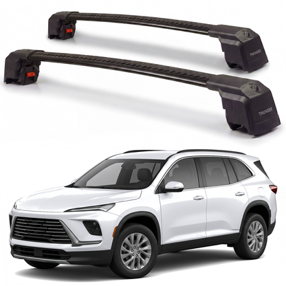 Buick Enclave 2025-2027 roof rack cross bars black pair