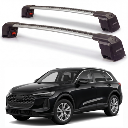 Audi Q5 / SQ5 3rd Gen 2025-2026 roof rack cross bars silver pair