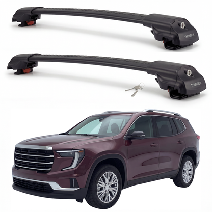 GMC Acadia 2024-2027 roof rack cross bars black pair