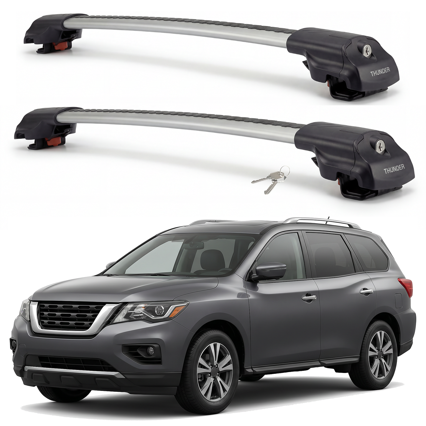 Nissan Pathfinder 2013-2021 TRX1 Gray hero