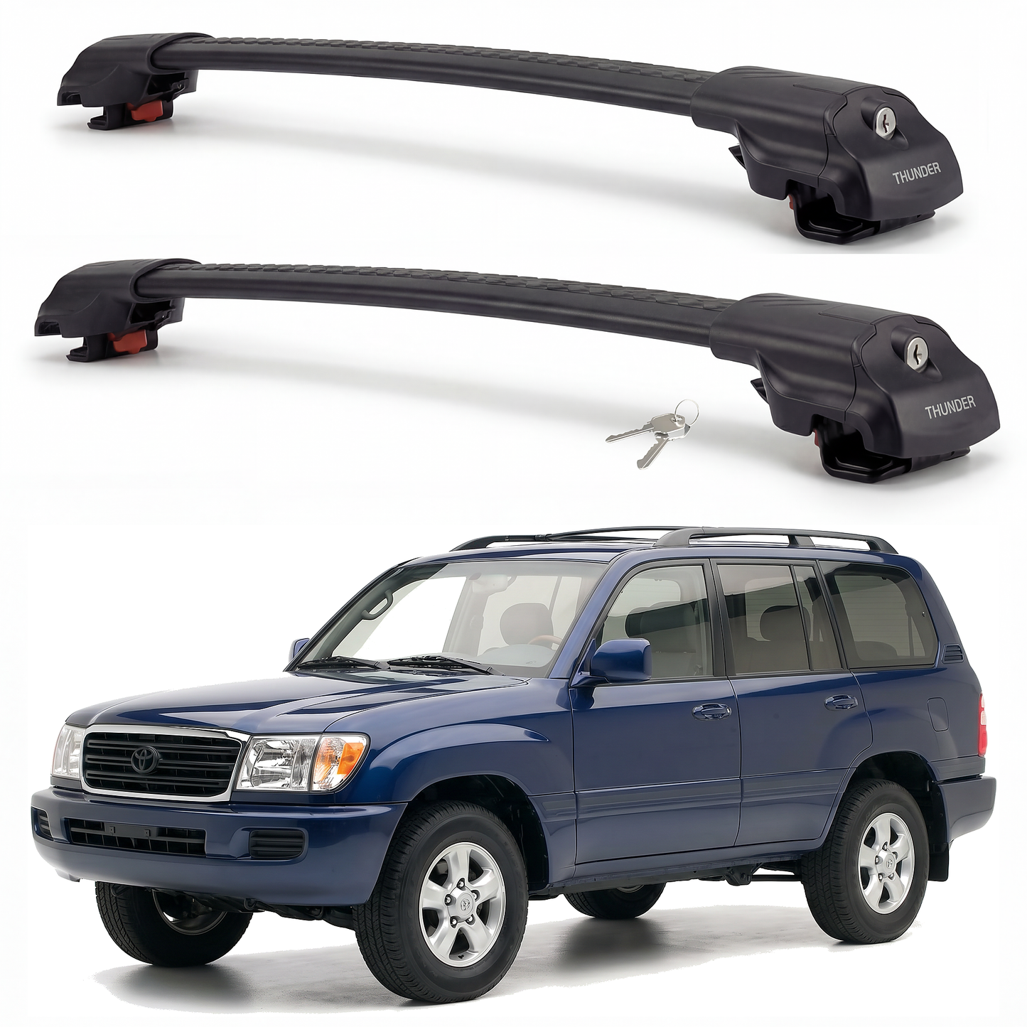 Toyota Land Cruiser 1998-2007 TRX1 Black hero