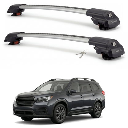 Subaru Ascent 2019-2023 TRX1 gray roof rack cross bars