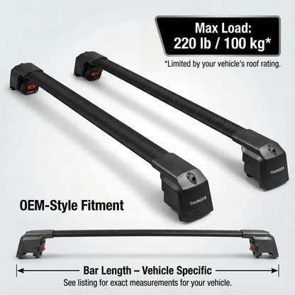 Roof Rack Cross Bars for Infiniti QX55 2022-2025