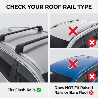 Roof Rack Cross Bars for Infiniti QX55 2022-2025