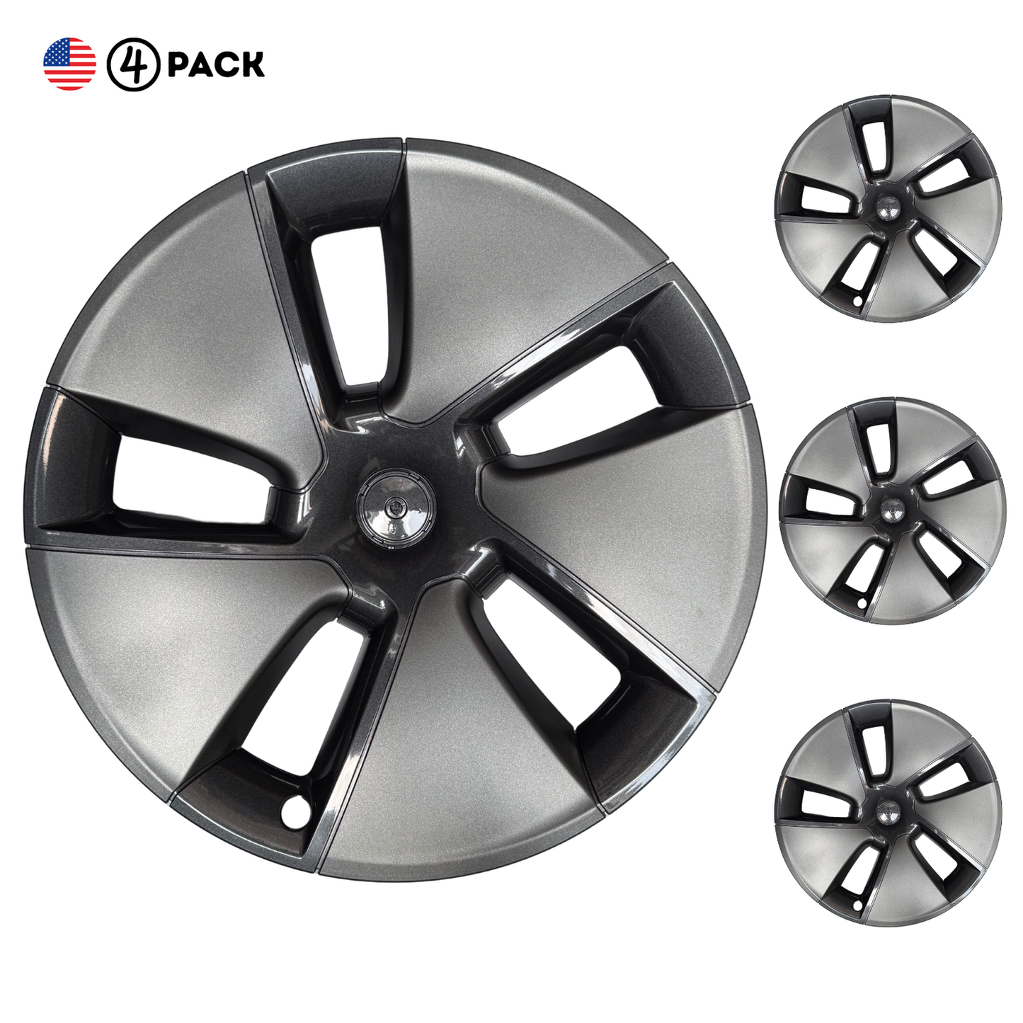 Aero 18" Wheel Cover Hubcaps – OEM Style for Tesla Model 3 2019–2020