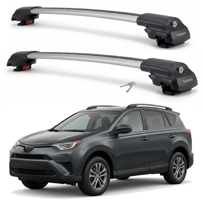 Toyota RAV4 2013-2018 TRX1 gray roof rack cross bars
