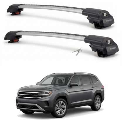 Volkswagen Atlas 2018-2026 TRX1 gray roof rack cross bars