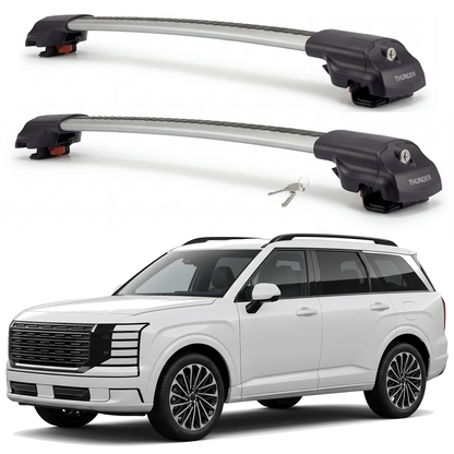 Hyundai Palisade 2026 roof rack cross bars silver pair