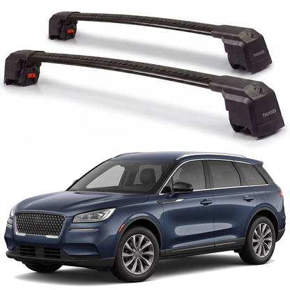 Lincoln Corsair 2020-2026 roof rack cross bars black pair