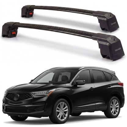 Acura RDX 2019-2026 roof rack cross bars black pair
