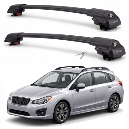 Subaru Impreza Sport 2012-2016 roof rack cross bars black pair