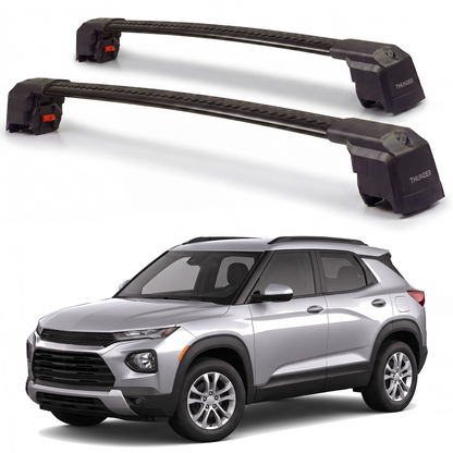 Chevrolet Trailblazer 2021-2027 roof rack cross bars black pair