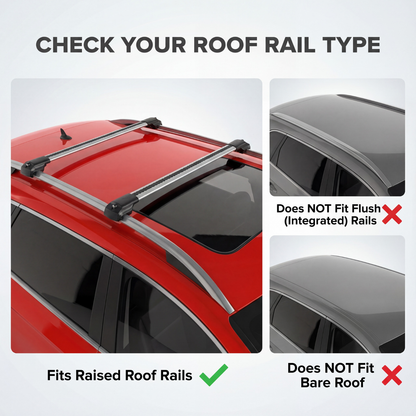 Subaru Forester (SH) 2009-2013 TRX1 gray rail type compatibility guide