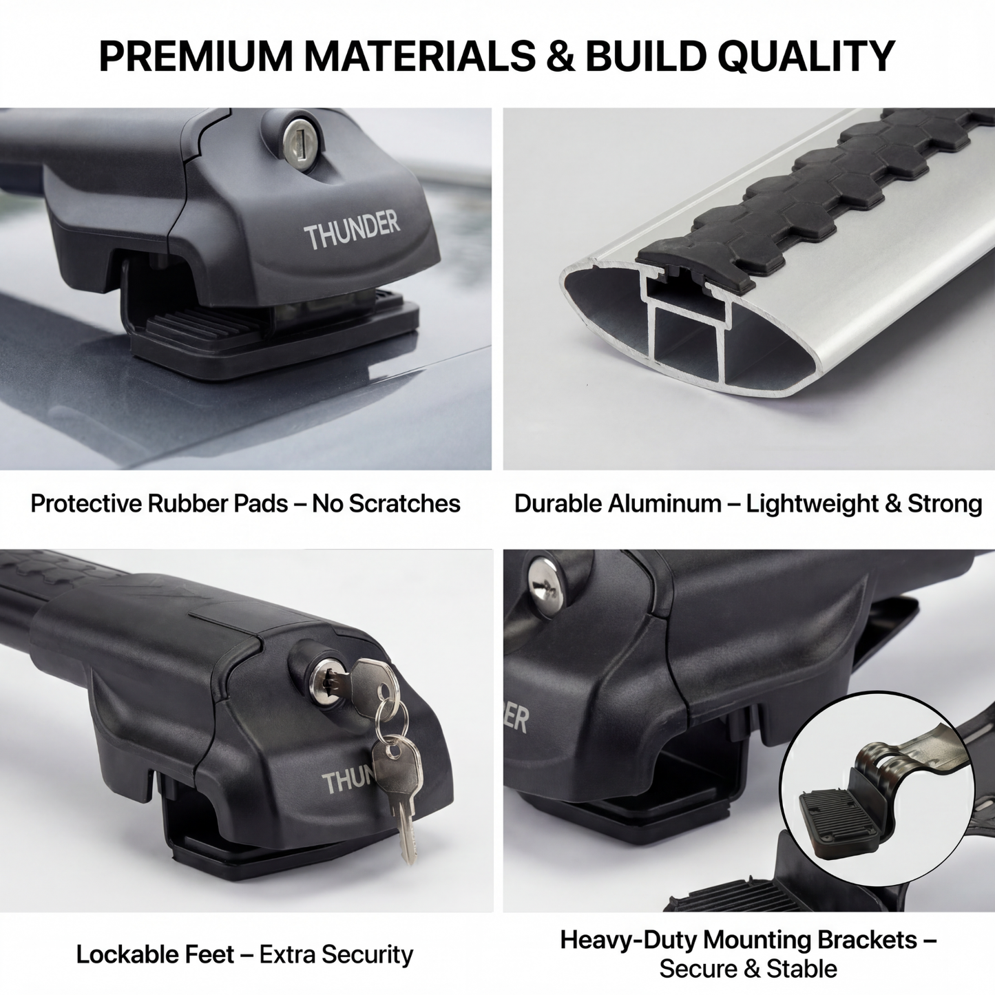 Honda Ridgeline 2017-2025 TRX1 gray premium materials lock system