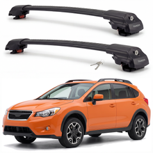 Subaru XV Crosstrek / Crosstrek 2013-2017 roof rack cross bars black pair