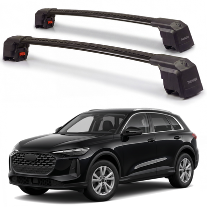 Audi Q5 / SQ5 3rd Gen 2025-2026 roof rack cross bars black pair
